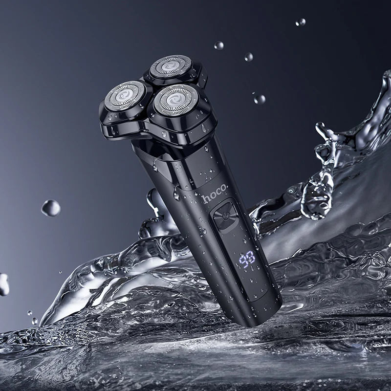 Dry and Wet Three-Blade Electric Dual Shaver HOCO HP32