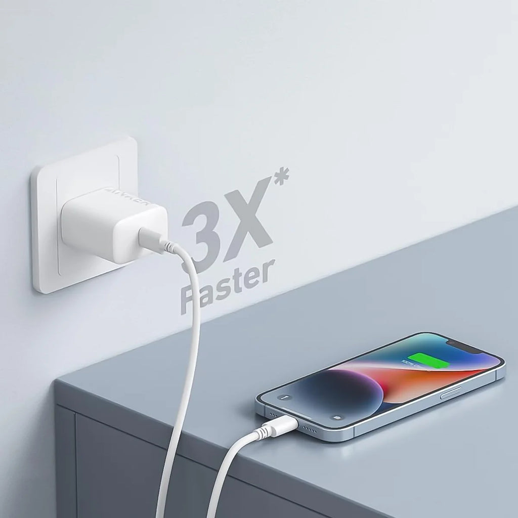 Anker PowerPort 20W PD Wall Charger | Fast Charging | Type-C | White