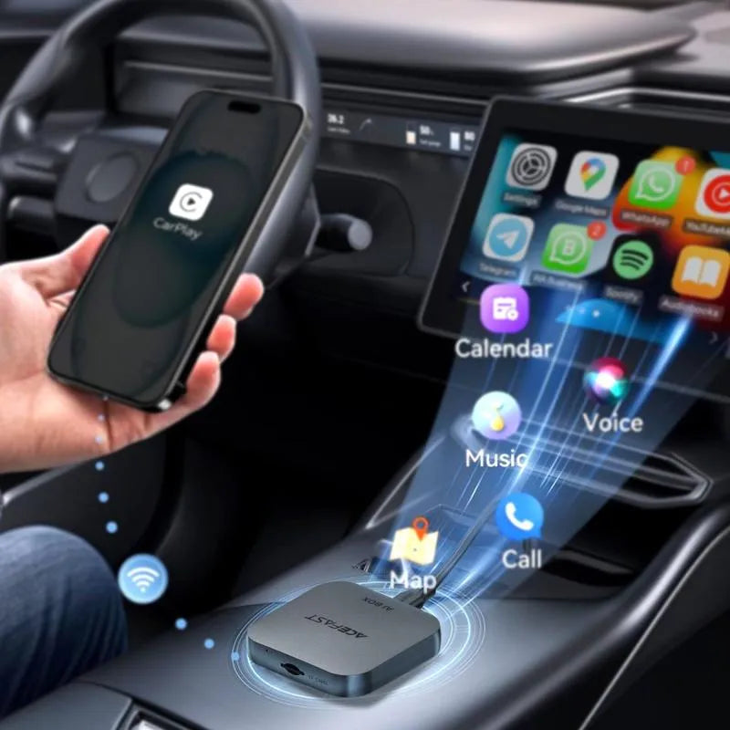 Wireless CarPlay Android Auto AI Box ACEFAST QC2