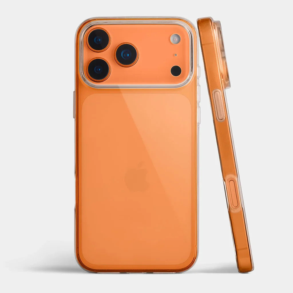 iPhone 17 Series Clear Thin Rubber Case – Slim Transparent Protection