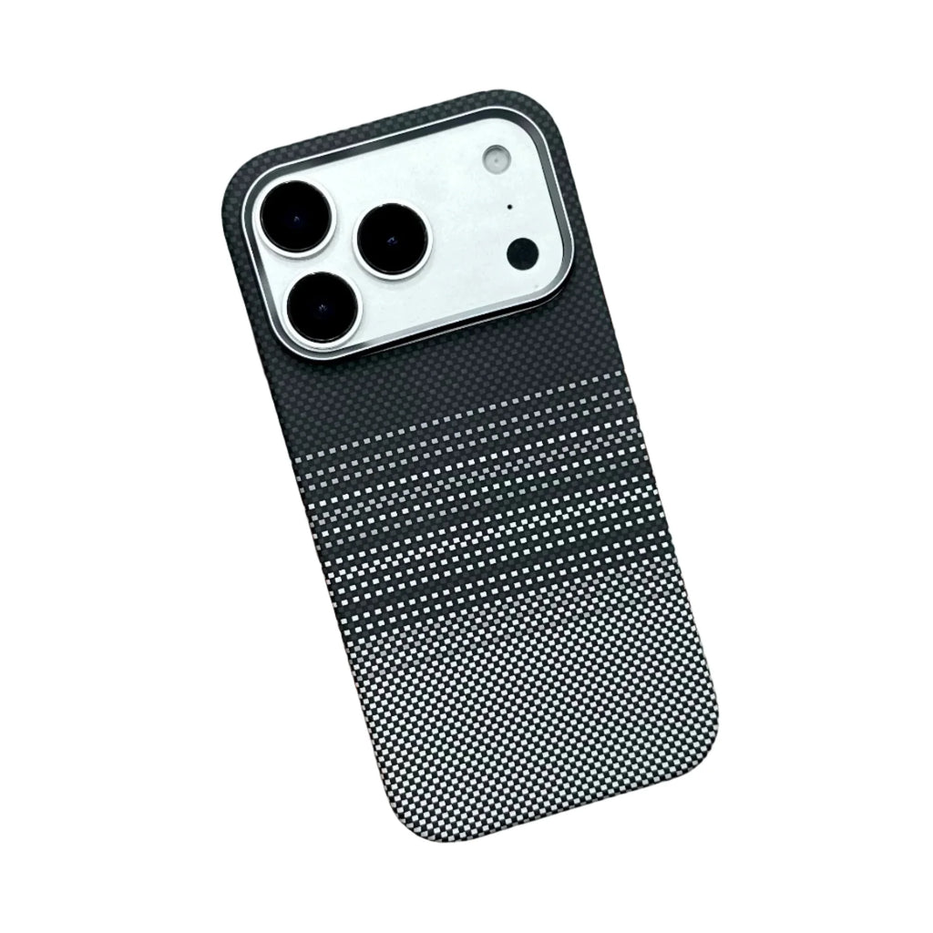 Black Knit MagSafe Case iPhone – Black Knit Texture Front View