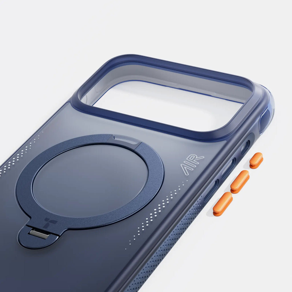 TORRAS Ostand Q3 Air Case iPhone 17 Pro – air-cushion drop protection
