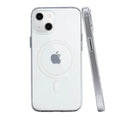 MagSafe clear case original IC front view transparent on iPhone