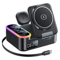Yesido DS38 8-in-1 Wireless Charging Station 65W – Magnetic with Digital Clock
