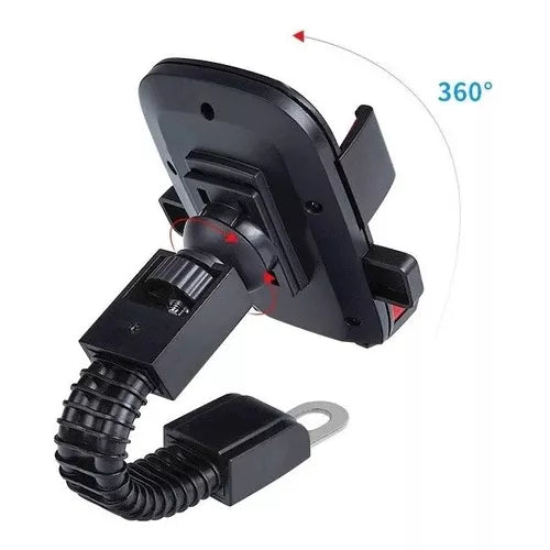 Motorcycle phone holder universal smartphone compatibility
