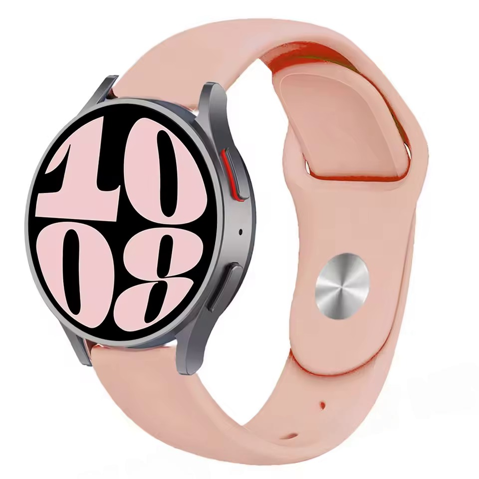 Universal silicone watch band 20mm 22mm color options
