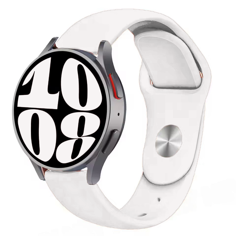 Universal silicone band stainless steel buckle quick-release pin