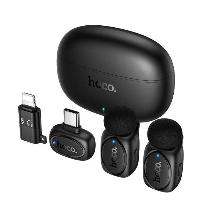 HOCO L19 dual mini microphone front view