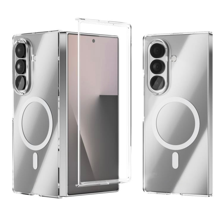 Slim Clear PC Magnetic Case for Samsung Galaxy Z Fold 8 – Transparent