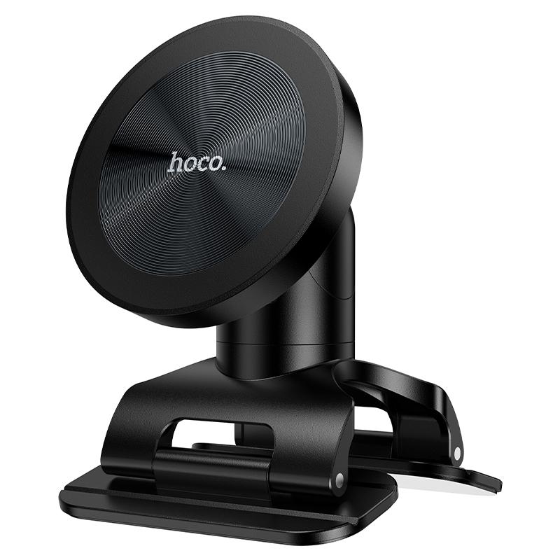 Magnetic Car Phone Holder – Curved Console Mount with Double Support Base HOCO H97