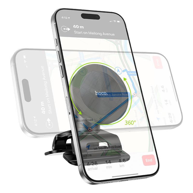 Strong magnetic phone mount for dashboard use

