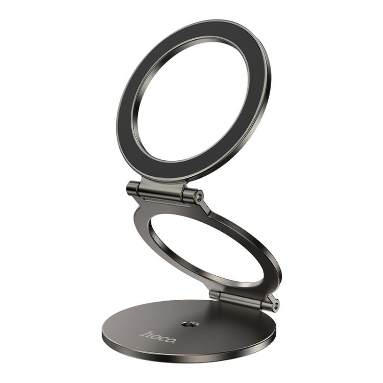 HOCO H102 whale ring magnetic phone holder gunmetal gray