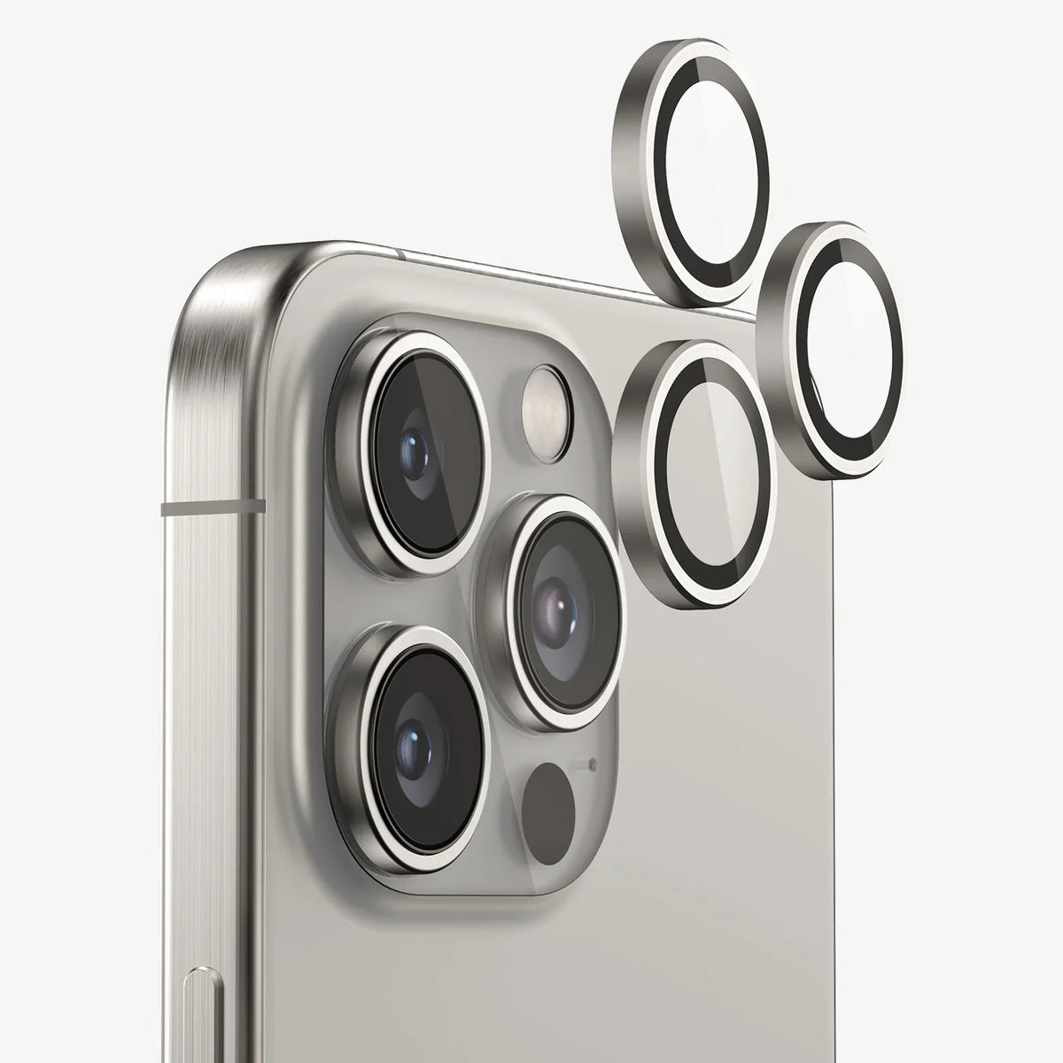 iPhone 16 lens protector anti-smudge oleophobic coating demo
