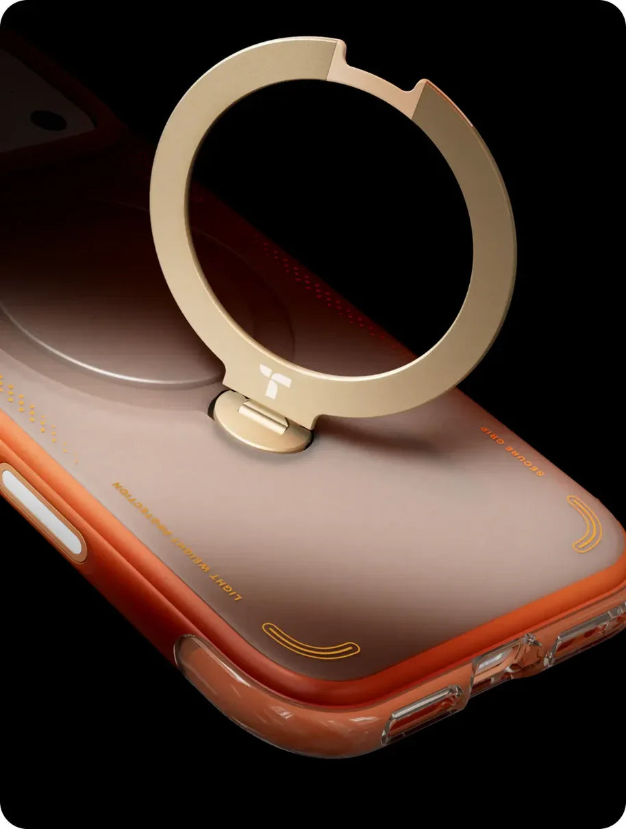 TORRAS Ostand Q3 Air Case iPhone 17 Pro & Pro Max – 360° spin stand