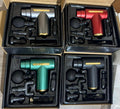 Massage gun in use on muscle recovery lifestyle