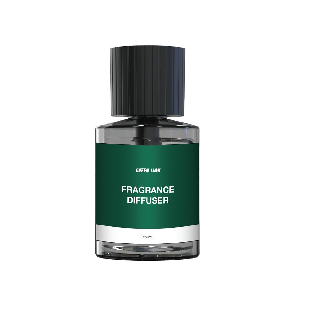 Green Lion fragrance diffuser 160ml with glass design and LED indicator