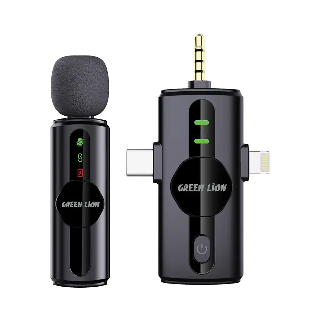 Green Lion GM-79X 3-in-1 microphone front view
