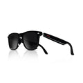 Green Lion Paris 2 smart glasses front view black frame