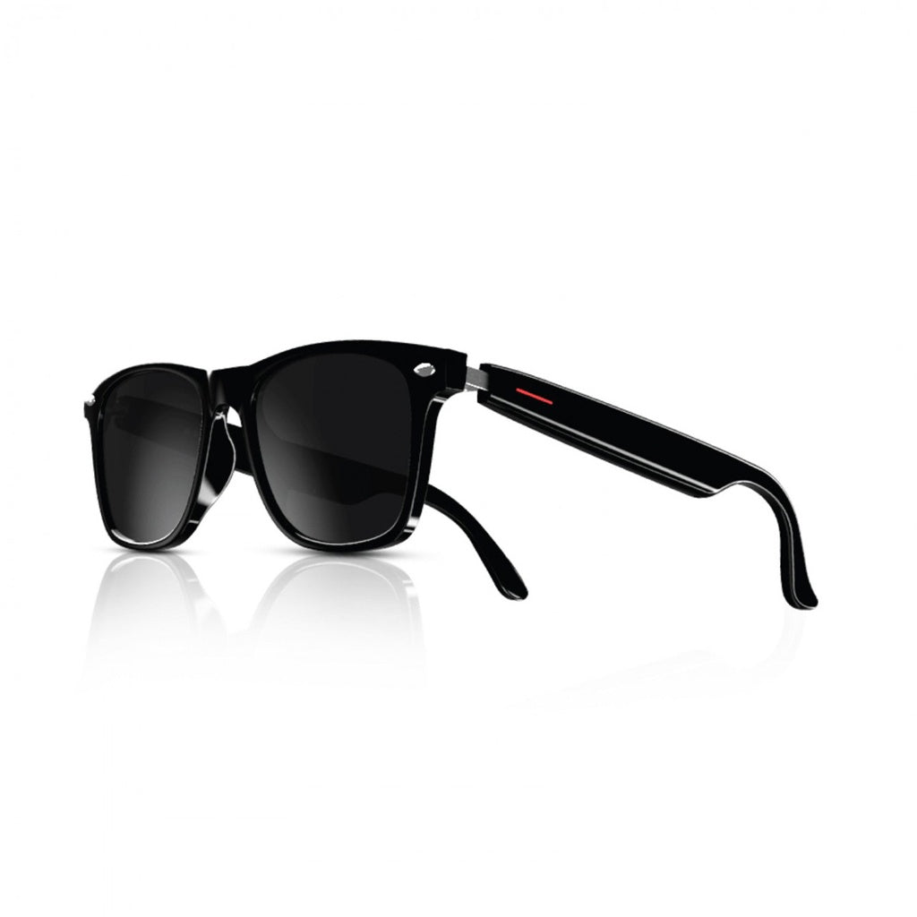 Green Lion Paris 2 smart glasses front view black frame