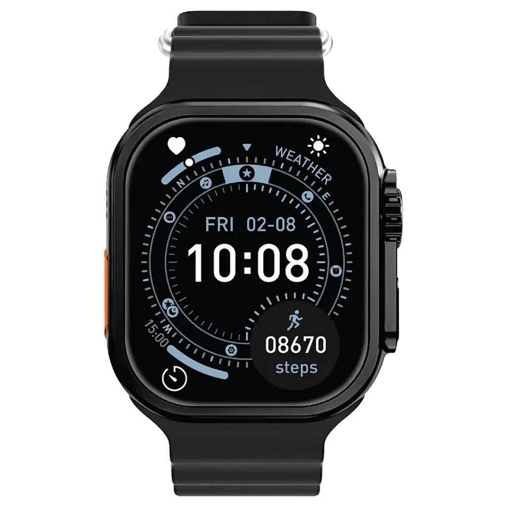 Green Lion Ultra Lite 49mm smart watch with large display

