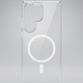 Transparent Samsung magnetic case anti-yellow slim design