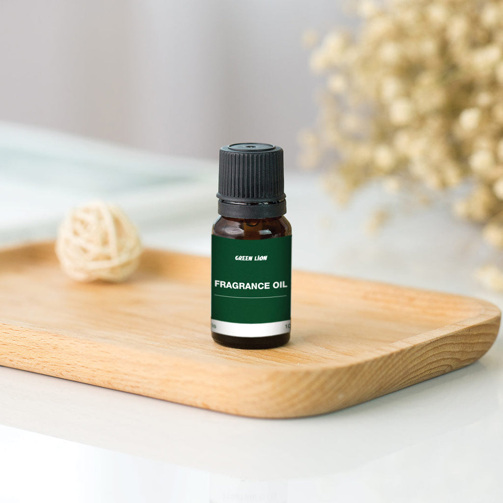 Green Lion fragrance oils collection with multiple scent options
