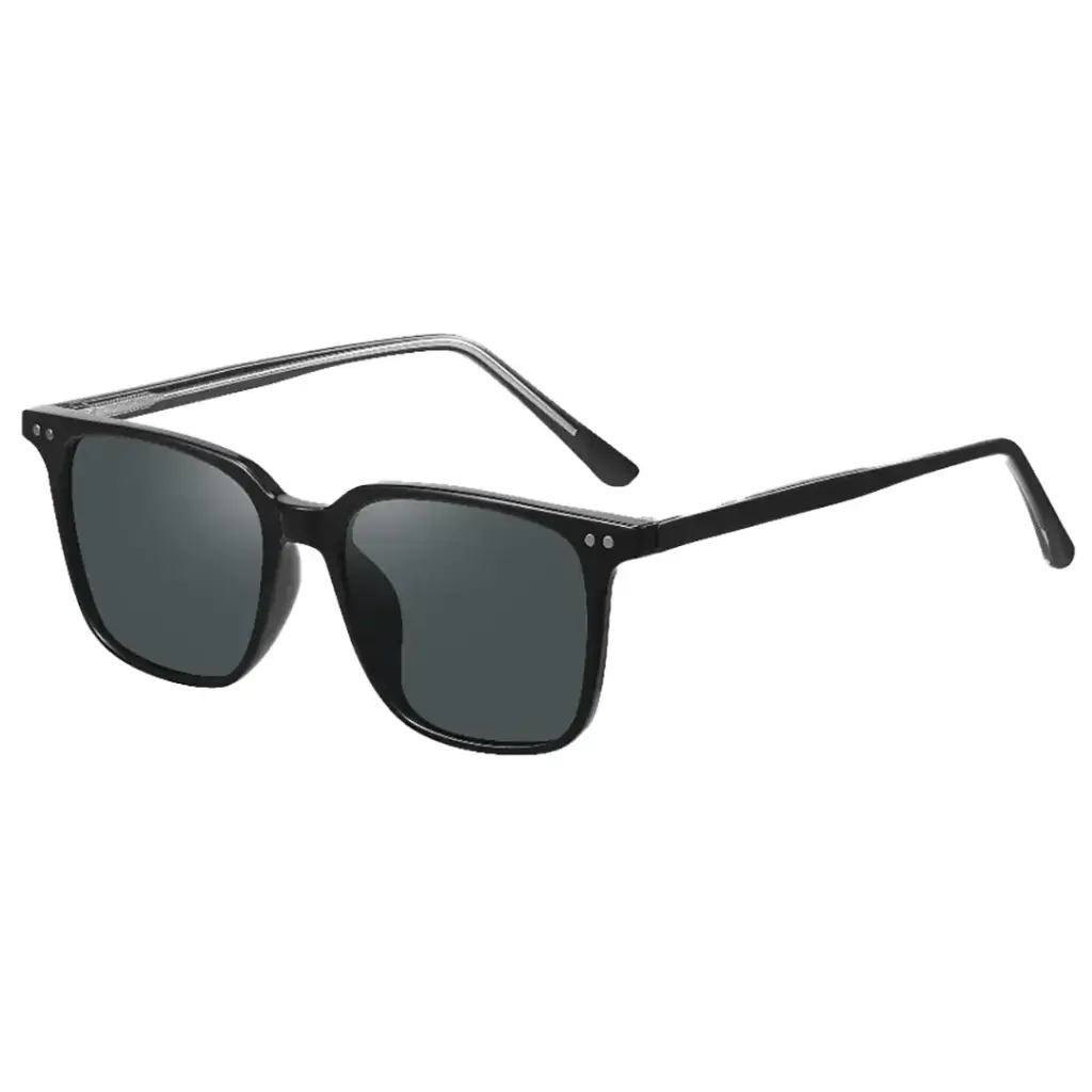 Polarized lenses on Green Lion Carenzo sunglasses
