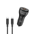 Green Lion 50W dual port car charger USB-C and USB-A