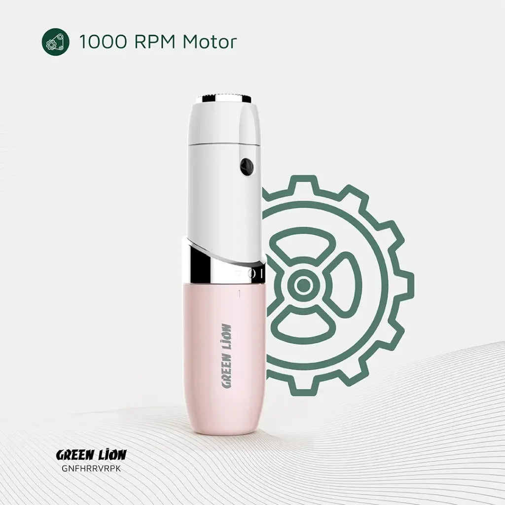 Facial Hair Remover Green Lion