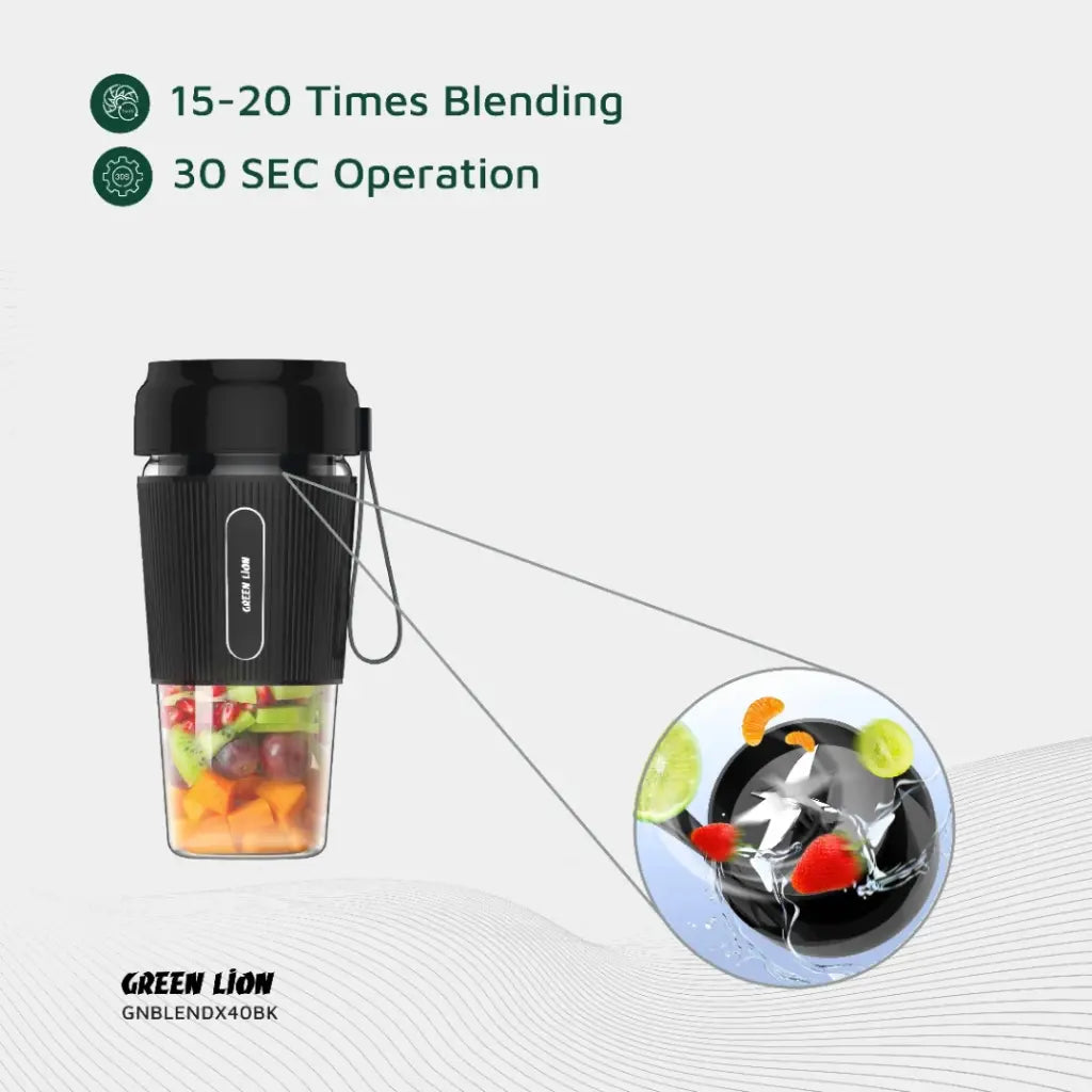 Green Lion G-Blend X Portable Juicer 0.3L 40W