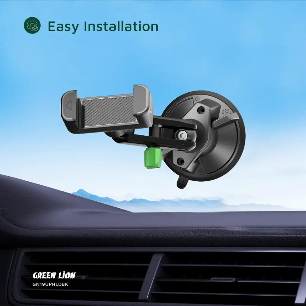 Universal smartphone holder Green Lion GX-19 secure grip