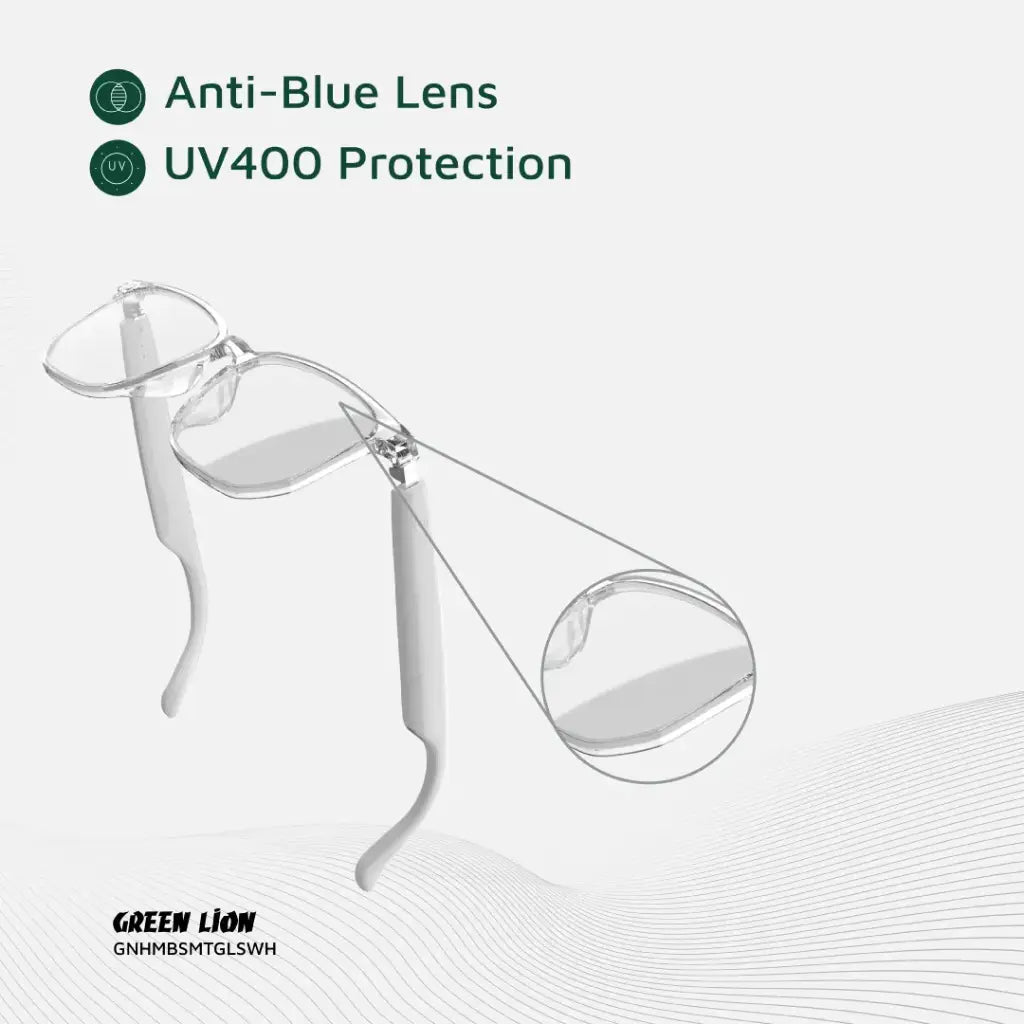 Green Lion Hamburg Smart Glasses – Anti-Blue Light Lens