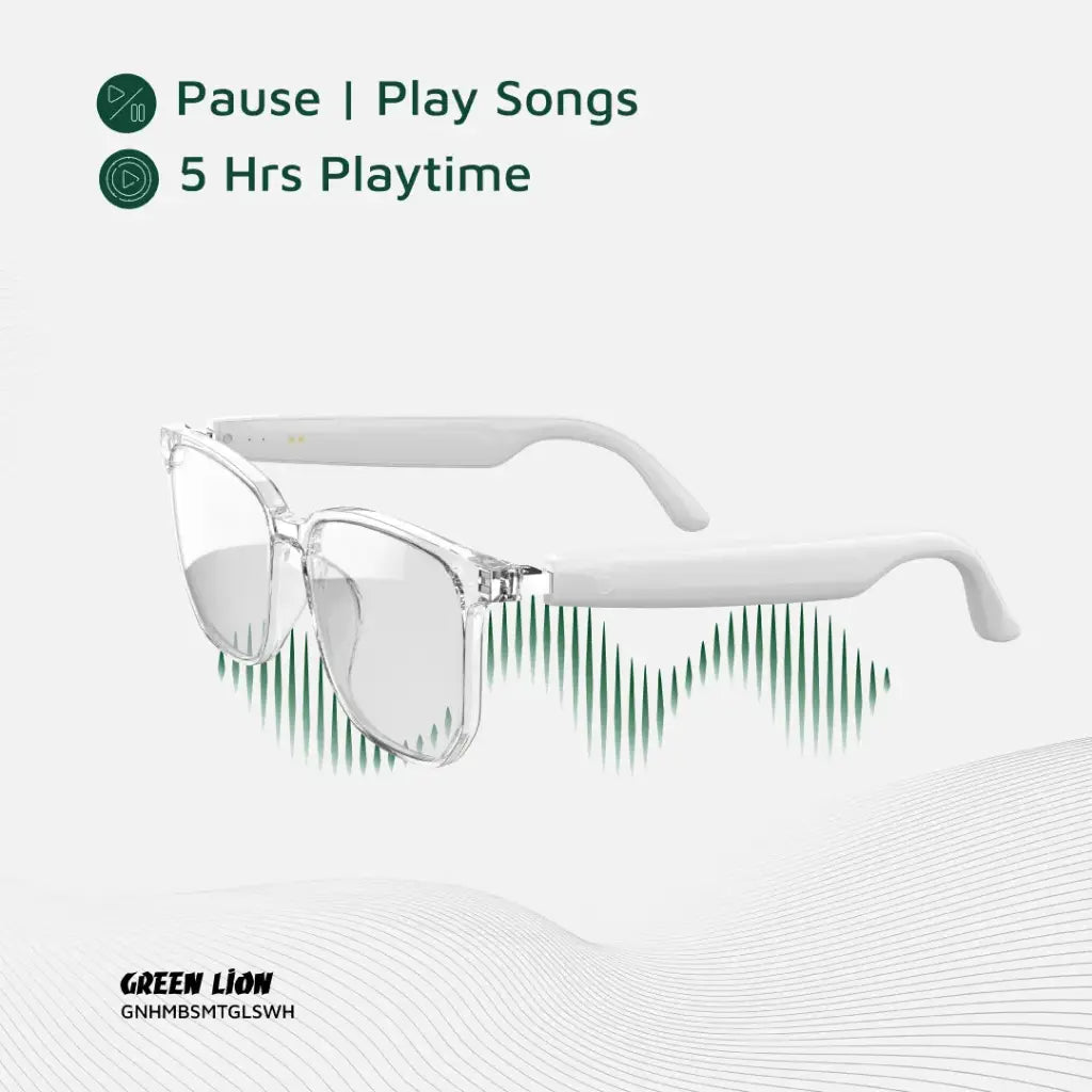 Green Lion Hamburg Smart Glasses – Touch Control on Arm