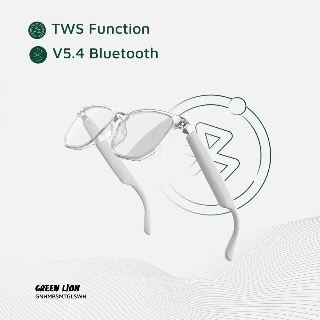 Green Lion Hamburg Smart Glasses – Gold Frame
