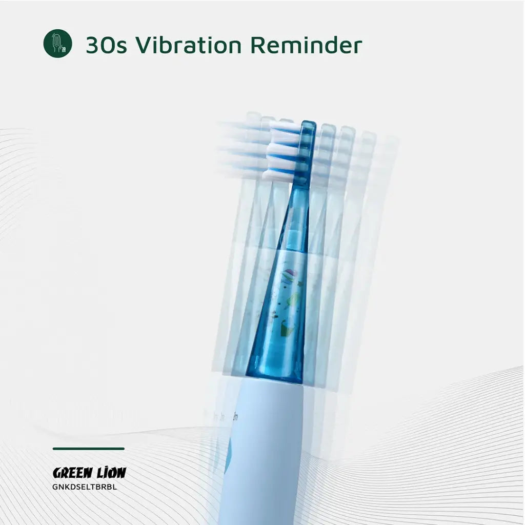 Green Lion kids electric toothbrush USB-DC charging connection