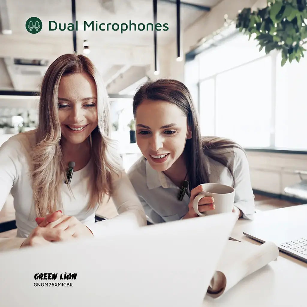 Green Lion GM76-X mic with adjustable noise cancellation levels