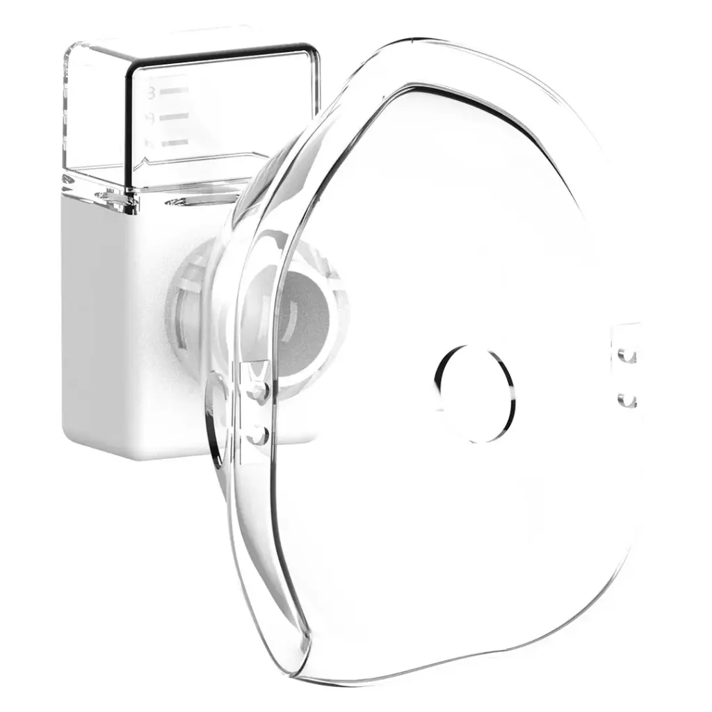 Compact Green Lion nebulizer for respiratory relief
