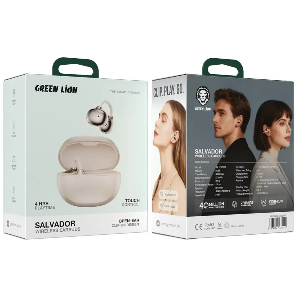 Green Lion Salvador open-ear earbuds color variants