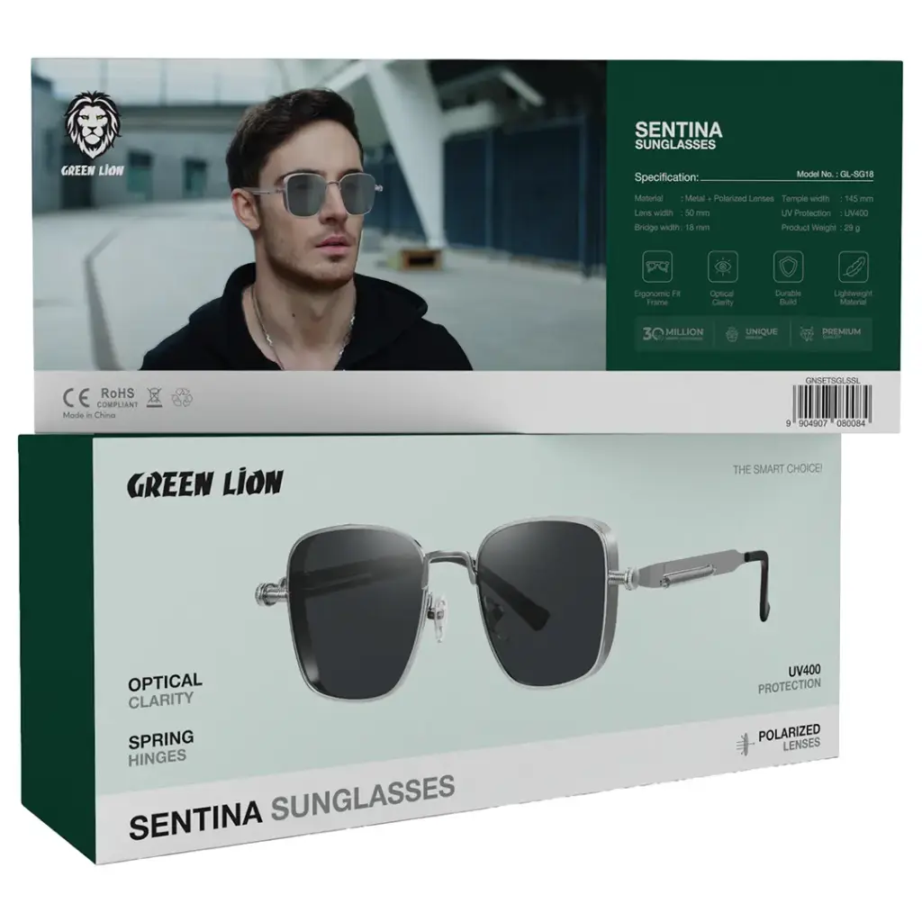 Modern fashion Green Lion Sentina eyewear