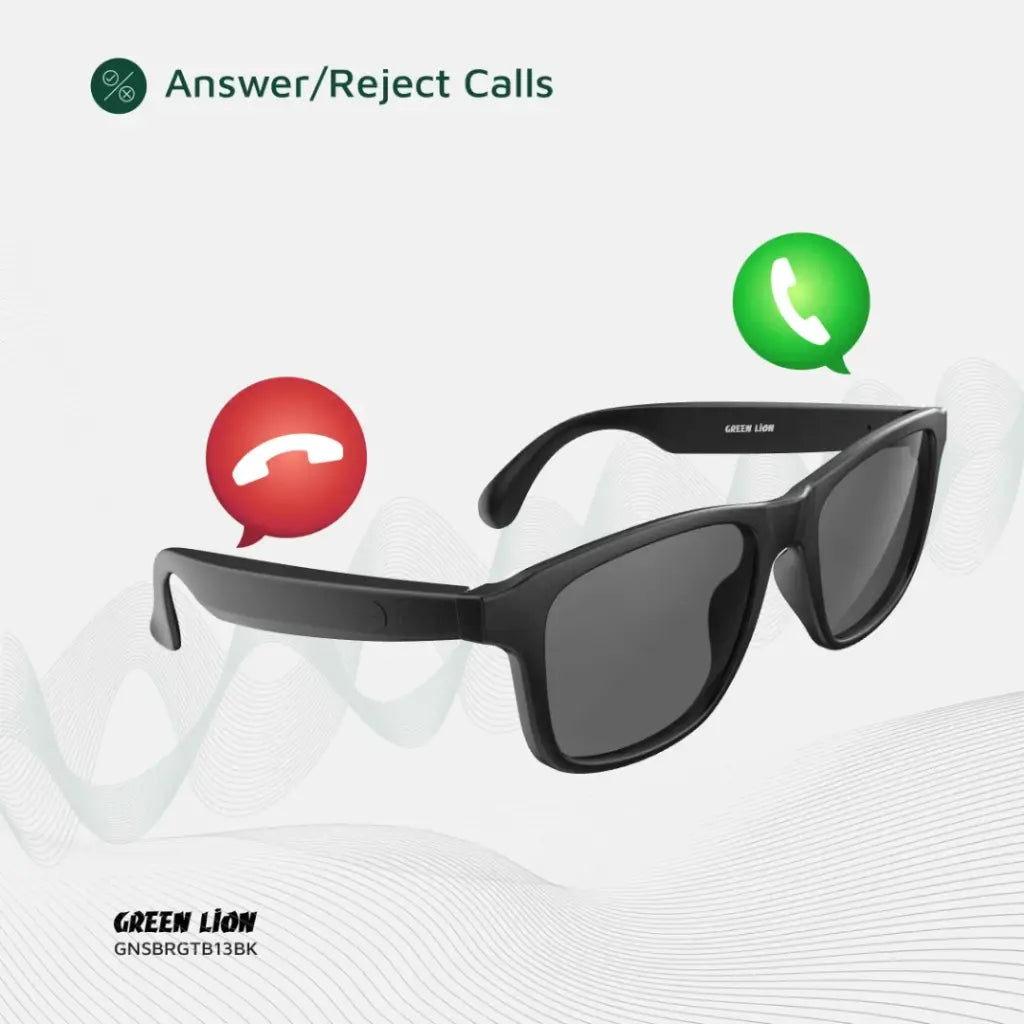 Green Lion Sydney Smart Glasses | Bluetooth Audio | UV400 Polarized | Touch Control