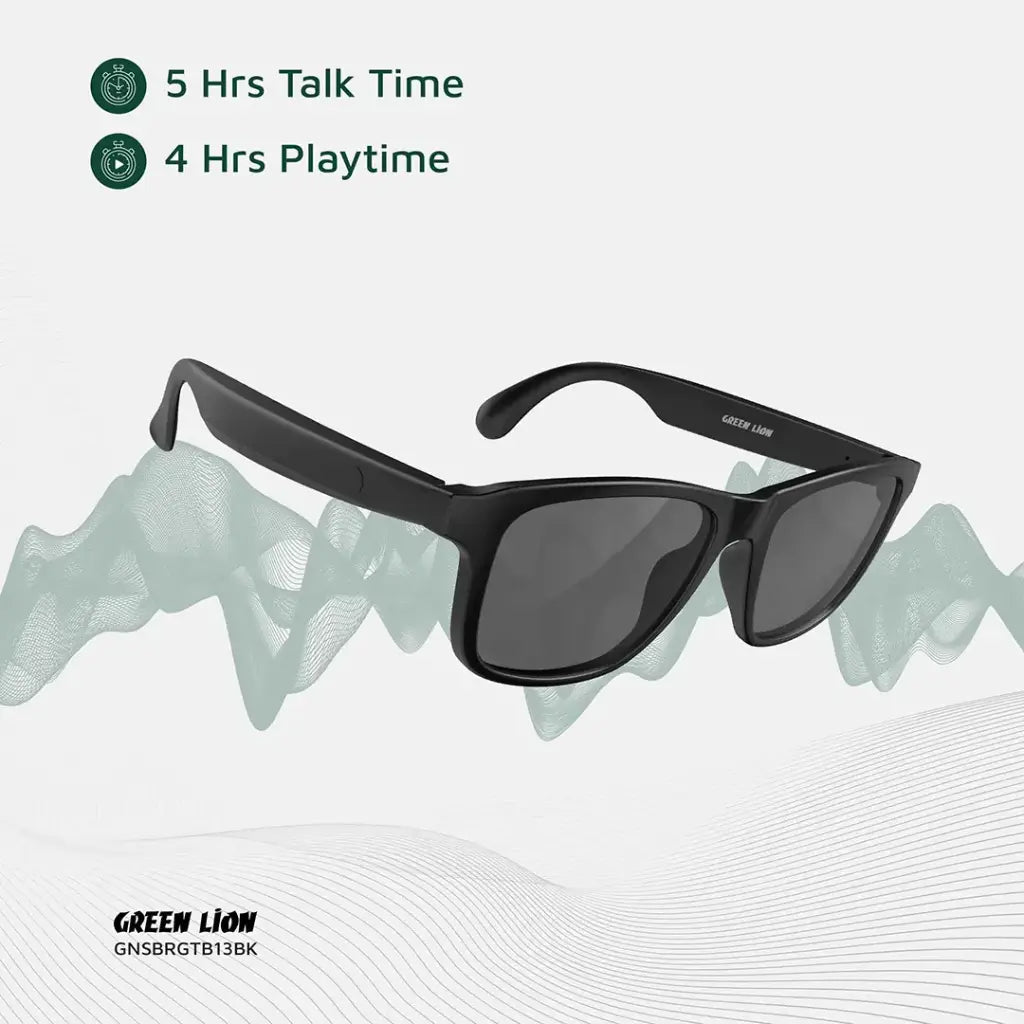 Green Lion Sydney Smart Glasses | Bluetooth Audio | UV400 Polarized | Touch Control