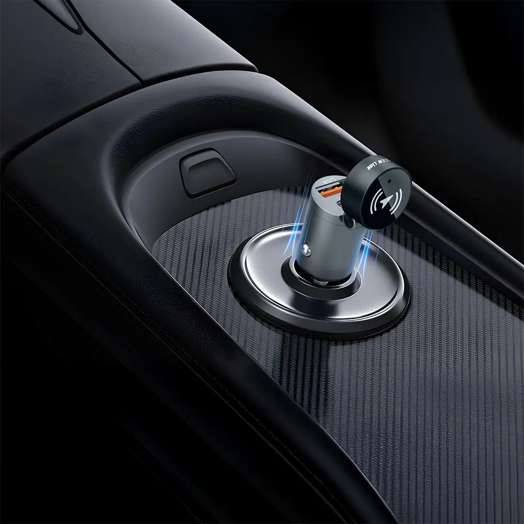 Green Lion Tracker Dual Port Car Charger