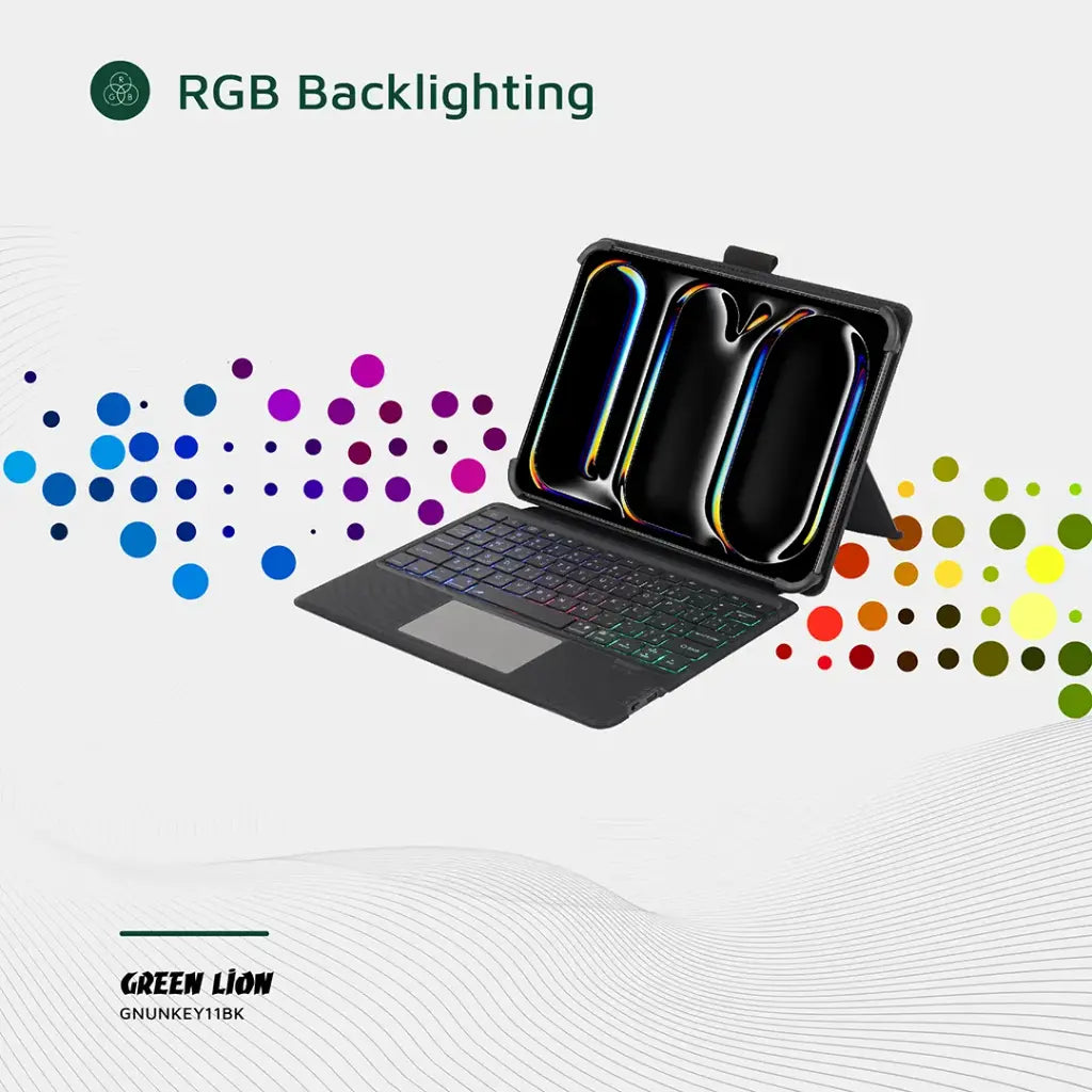 Green Lion keyboard case detachable design tablet attached