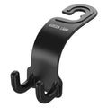 Green Lion Car Headrest Dual Hook Organizer Black