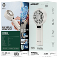 Green Lion Windix Handheld Cooling Fan White – Brushless USB-C Rechargeable