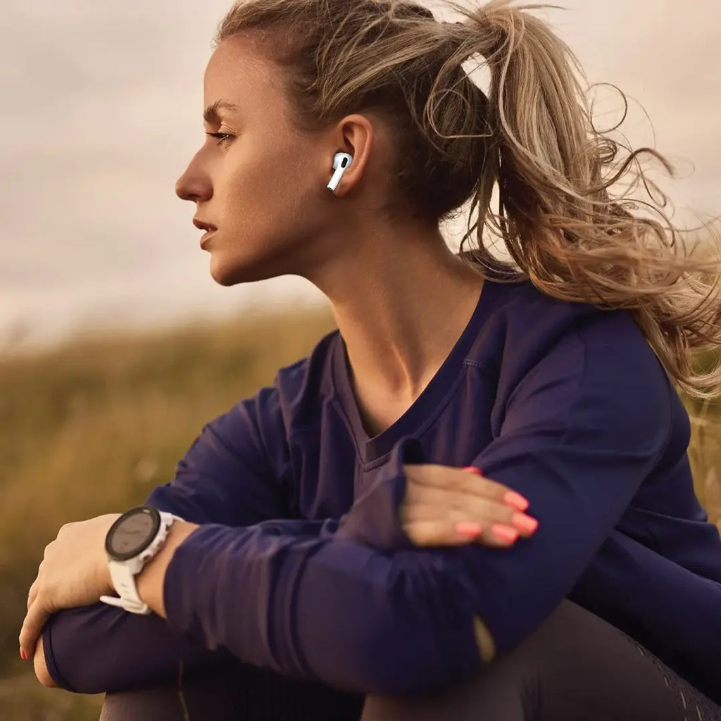 Green Lion TWS earbuds with compact charging case