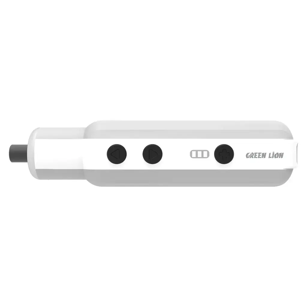 Green Lion GSD-12 Cordless Screwdriver - Grey side view