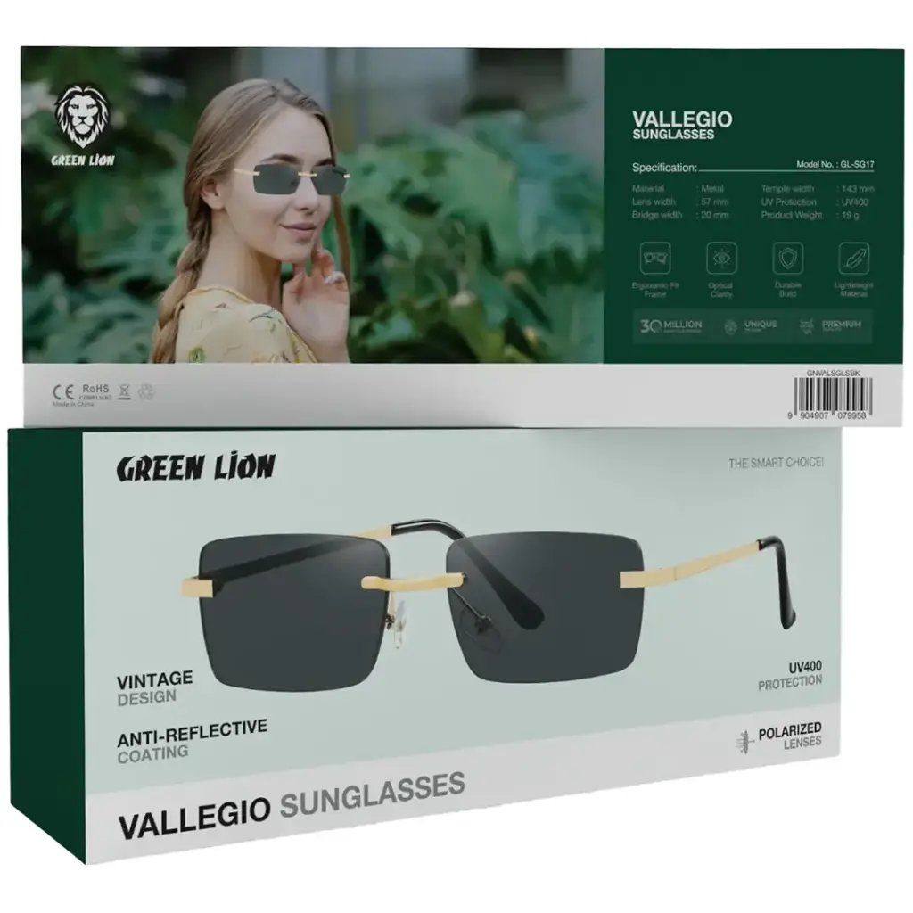 UV400 protection sunglasses for driving and sun protection
