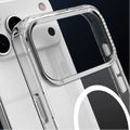 Diamond Lenses MagSafe Clear Case – Diamond-Encrusted Camera Frame Detail
