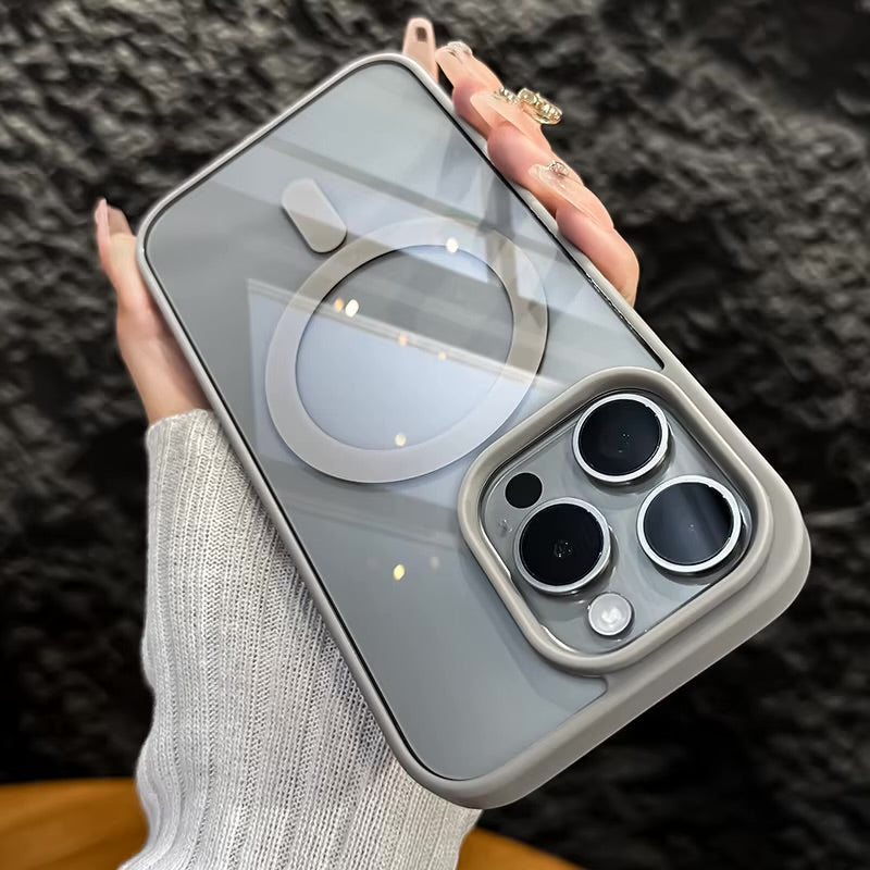 Framed Edge MagSafe Case – Air-Cushioned Corner Close-up